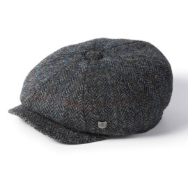 Failsworth 'Carloway' Harris Tweed Baker Boy Cap