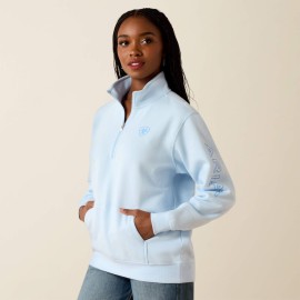 Ariat Logo 1/2 Zip Sweatshirt