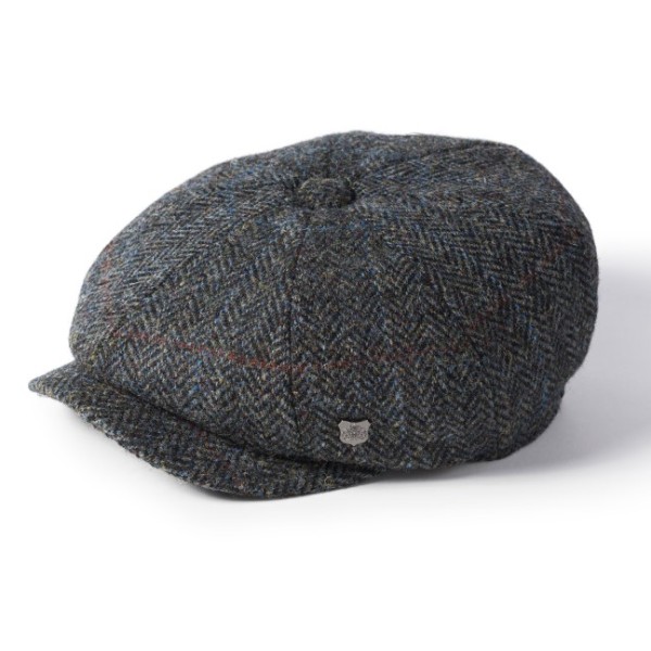 Failsworth 'Carloway' Harris Tweed Baker Boy Cap Primary Image