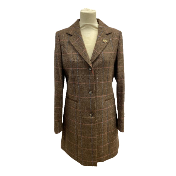 Alan Paine Surrey Mid Thigh Tweed Primary Image