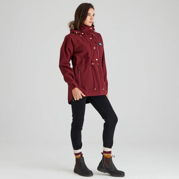 Ridgeline Monsoon Nordic Smock Winter Berry Primary Image