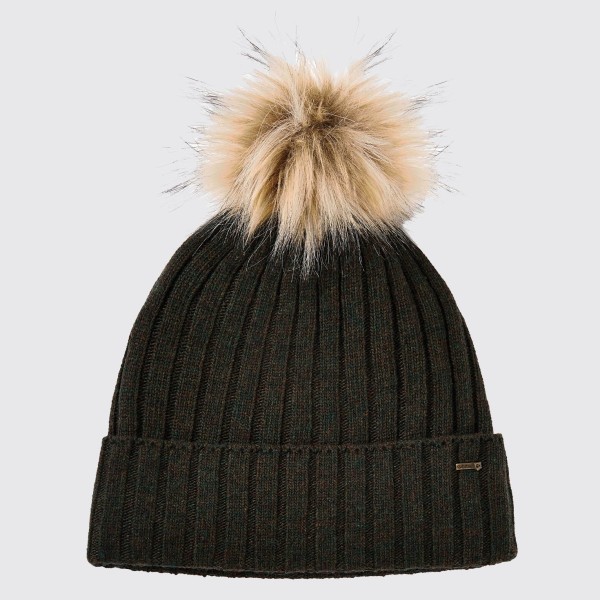 Dubarry Curlew Ladies Knitted Hat with bobble Primary Image