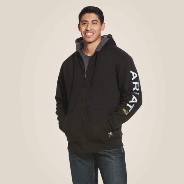 Ariat Rebar All-Weather Full Zip Hoodie Primary Image