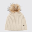Dubarry Curlew Ladies Knitted Hat with bobble Thumbnail Image
